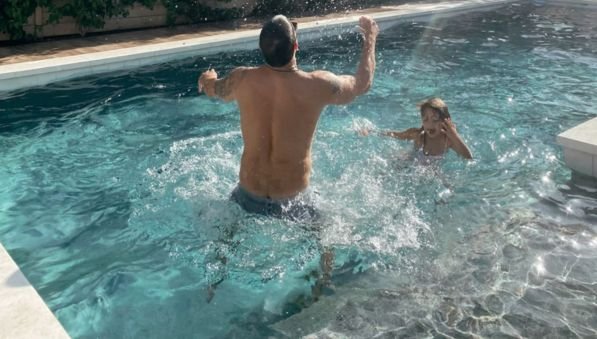 Swimming pool day outing at Sree Lalitha Resort in Hyderabad